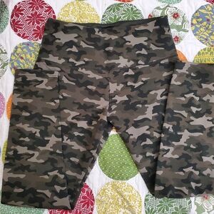 DONATED Green Fatigue Leggings NEW